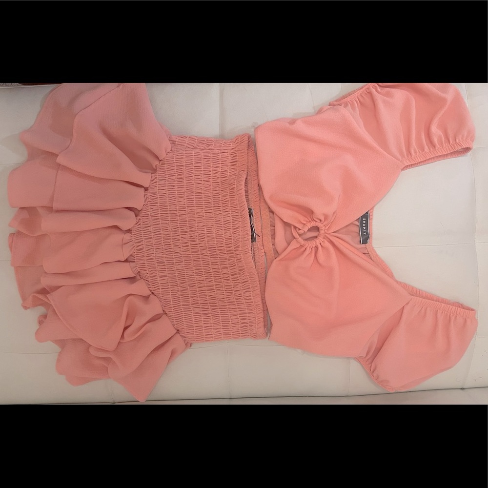 WHAT'S YOUR MOTIVE SKIRT SET in Pink